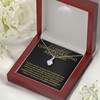 Certified Nursing Assistant Necklace Message Card Box Alluring Mahogany -