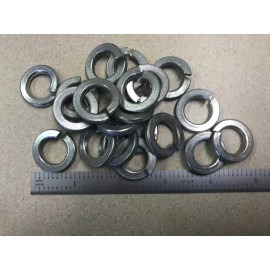 NON SPECIFIC 9/16"  BOLT SIZE SPLIT LOCK WASHER ZINC PLATED - 25PC