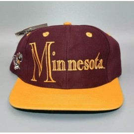 Nu Image Minnesota Golden Gophers Nu Image Vintage Snapback Cap Hat - NWT