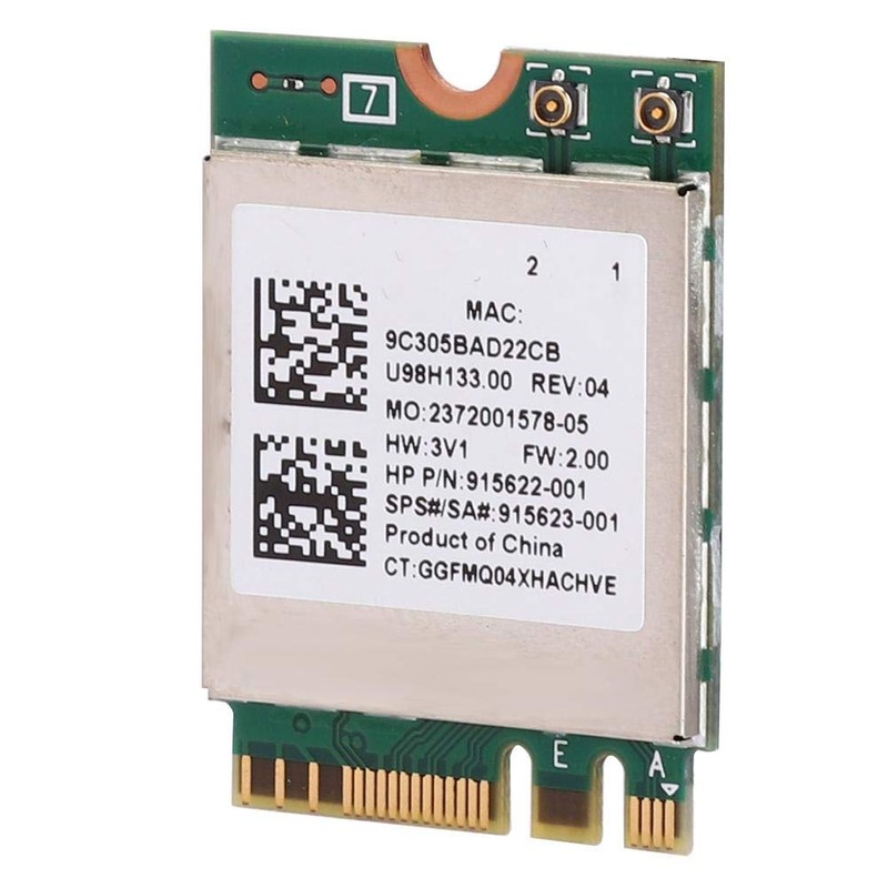 ASHATA WiFi Card WiFi Card Network Card RTL8822BE Dual Band