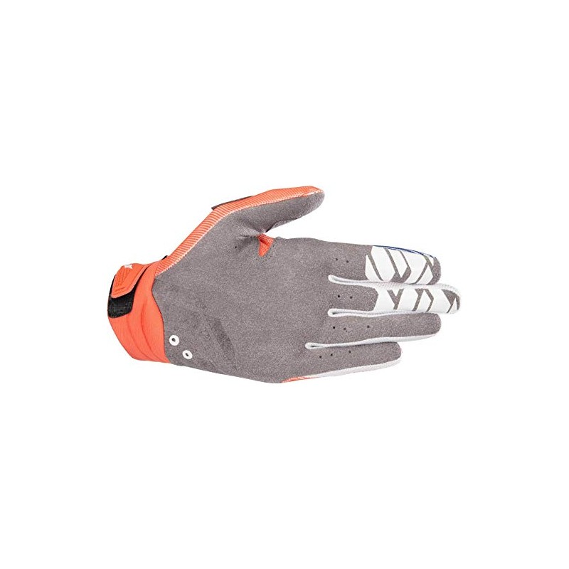 Alpinestars Orange-Blue 2018 Aviator MX Gloves