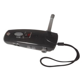 Radians Radfire 6-in-1 Wind-up Safety LED Flashlight with FM Radio