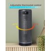 BLACK+DECKER Ceramic Oscillating Tower Heater with Remote Control, Space Heater