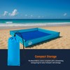 BeachBoba Sandproof Beach Blanket - Outdoor Playpen Sheet with Side