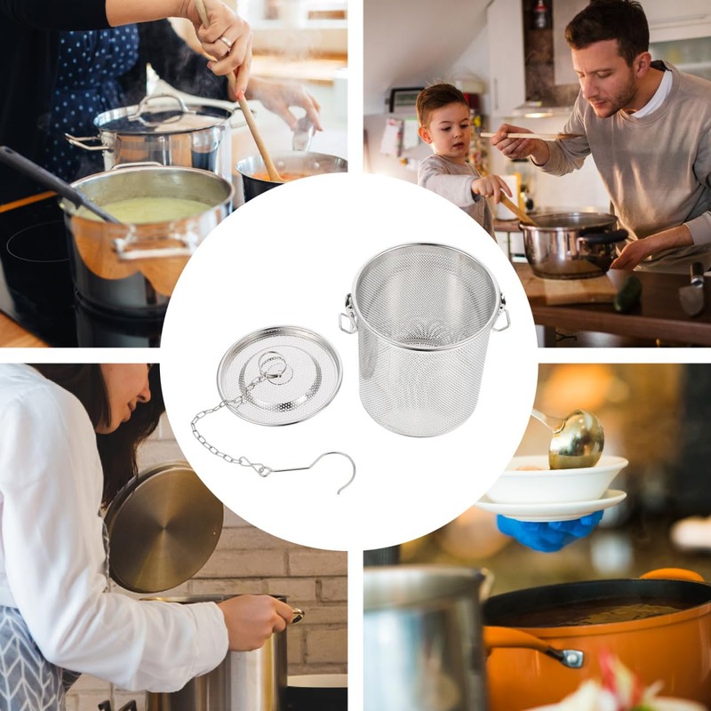 Large Tea Infuser Strainer, 304 Stainless Steel Tea Ball Infuser