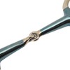 125mm Equine Mouth Snaffle Stainless Steel Electroplated Ring Bit Jointed