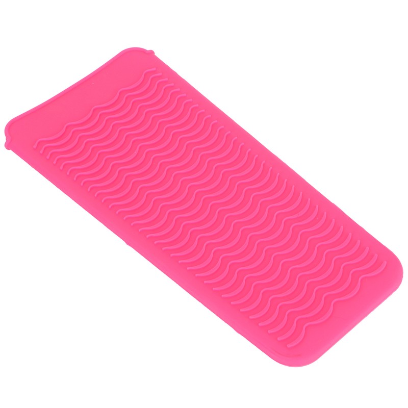 3Pcs Silicone Insulation Cover Heat Resistant Pouch for Hair Straightener