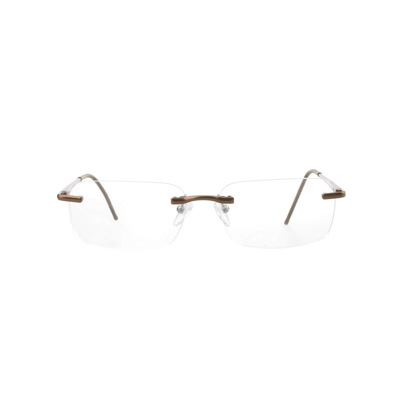 Edison & King Lesebrille Free randlose Brille aus Aluminium mit