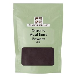 Organic Acai Berry Powder 50g by Manor Springs Organic