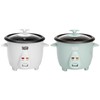 Tasty Mini Rice Cooker with Removable Nonstick Bowl and Auto