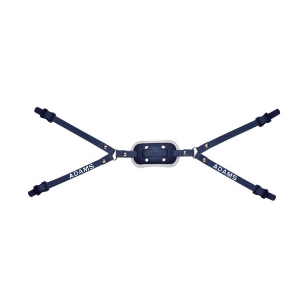 Adams USA GEL-50-4D 4-Point High Football Chin Strap with D-Rings