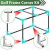 ForoGore 10 Pcs 1'' Golf Frame Corner Kit DIY Canopy