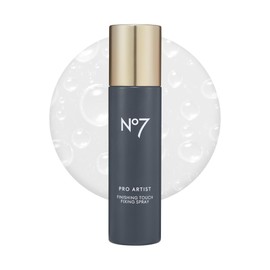 No7 Pro Artist Finishing Touch Setting Spray - Long-Lasting Finishing Spray for Face Makeup - Leaves a Radiant, Blurred, and Hydrated Finish (2.7 Fl Oz)