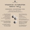 SUNDAY NATURAL® Vitamin D3 K2 High Dose - 365 Tablets