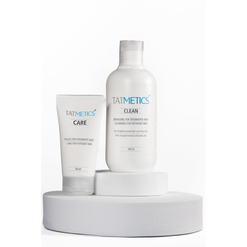 Tatmetics Clean 250 ml Cleansing Gel for Tattooed Skin Gentle