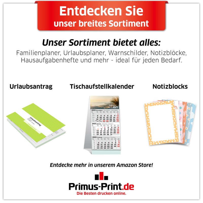 Primus Print Telephone and Call Notepad, A5 A6, 50 Sheets,