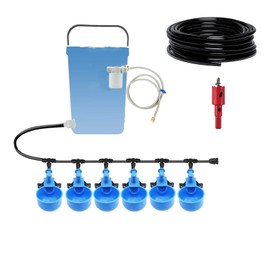Automatic Chicken Waterer – Float Controlled 6 pcs Chicken Water Cups with Hose Fitting, No-Spill Chickens Watering System,Quick-Connect Poultry Water Dispenser.