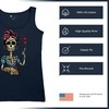 Frida K Sugar Skull Women's Tank Top Calavera Day of
