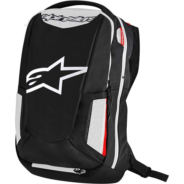 Alpinestars City Hunter Backpack (Black/White/RED)