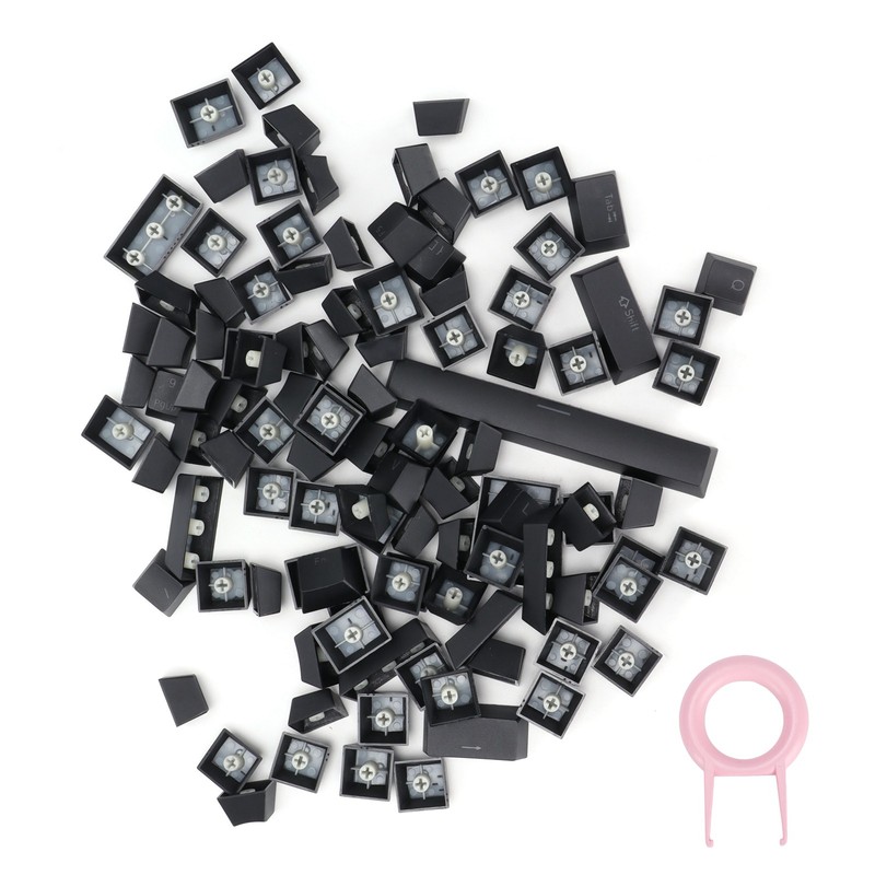 PBT Keycaps Ergonomic Design Oil Resistant Colorful 108 Key Video
