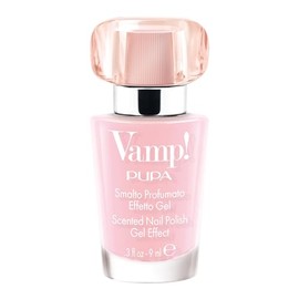Pupa Milano Vamp Scented Nail Polish, 128, 0.3 oz - Gel Nail Polish - Chip-Resistant - With Plumping Effect - Long-Lasting Fragrance