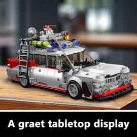 Vocerv Ghostbusters Car Building Sets, Ideas Technic Building Construction Toys, Collectable Model for Display, Nostalgic Home Decor, Gift Ideas for Boys and Girls Age 8+ yrs, Adults (603 PCS)
