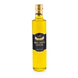 La Rustichella - White Truffle Olive Oil 16.91 fl oz (500 ml) - 100% Made in Italy | Vegan, Gluten-Free, Cholesterol-Free