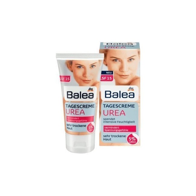 Balea Day Care Urea Face Day Cream, 50 ml - German product