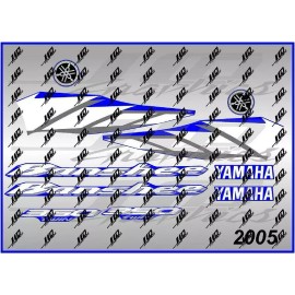 banshee 2005 yamaha banshee full graphics kit decals stickers OEM SPECS