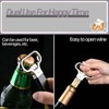 Wine Opener, Two-Prong Cork Puller with Sleek Case, Handheld Corkscrew