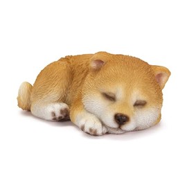 Uvia H23072-1 Horizontal Sleeping Bean Shiba, Doll, Figurine, 4.7 x 3.1 x 4.3 inches (12 x 8 x 11 cm), Animal