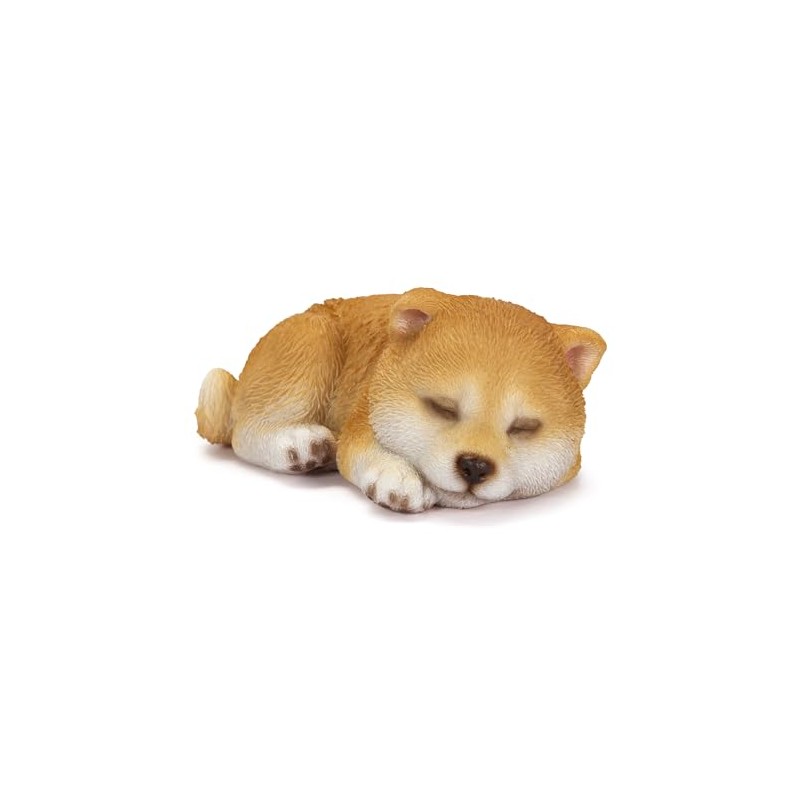 Uvia H23072-1 Horizontal Sleeping Bean Shiba, Doll, Figurine, 4.7 x