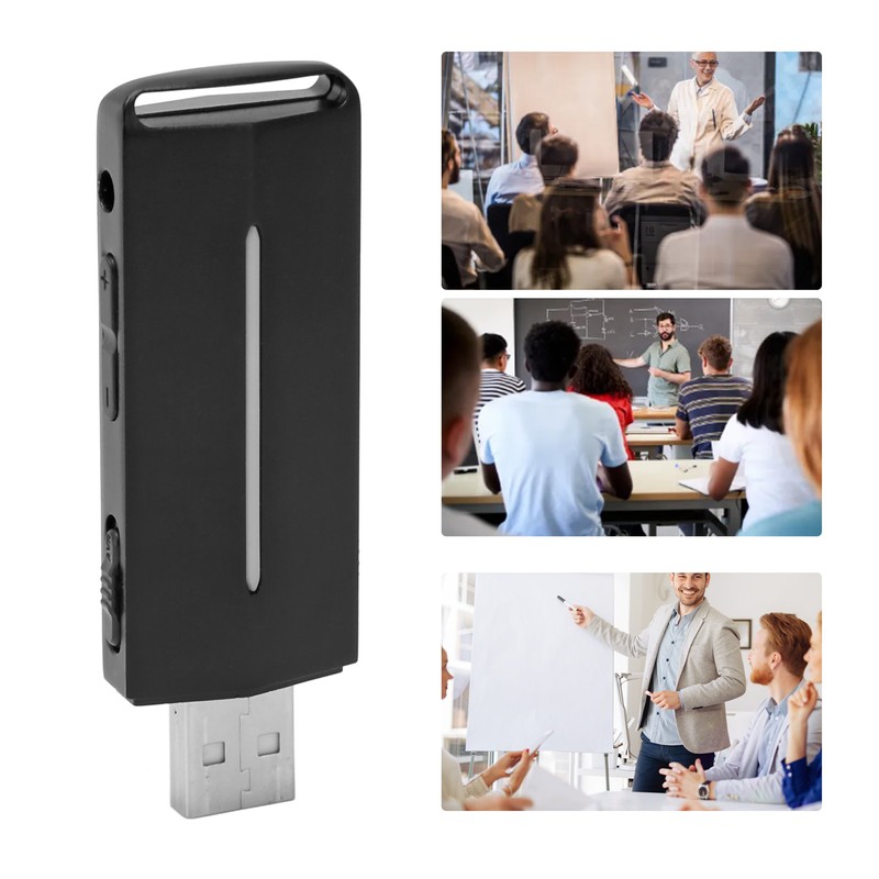 USB Recorder Voice Activated Noise Reduction Small Recording Device with