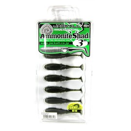 JACKALL Worm Ammonite Shad 3" Watermelon Pepper