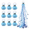 BATTIFE 10 Packs Blue Gender Reveal Streamer Poppers, Hand Throw
