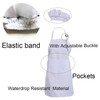 12-Piece Children's Apron and Chef Hat Set Adjustable Children's Kitchen