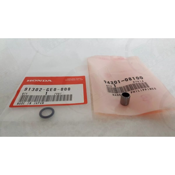Genuine O-RING 91302-GE0-000 AND DOWELL PIN 94301-08100 for HONDA B-SERIES