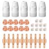 YSOOUA Pack of 40 PT-31 Plasma Cutter Accessories Nozzles CUT