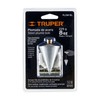 TRUPER Plomada de acero, 8 oz PLOM-8L
