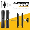 Aluminum Alloy Double Socket Arm Compatible RAM Mount Arm, 1"