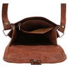 Gusti Sabina Women's Shoulder Bag Small Vintage Brown Leather, brown