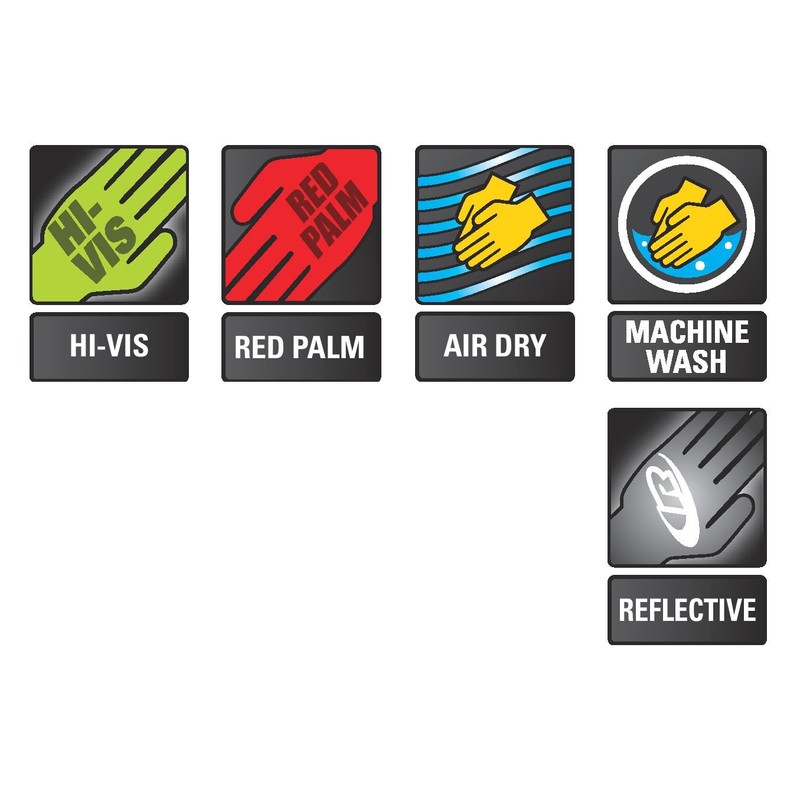 Ringers Gloves R-138 Turbo Plus – Hivis, Essential Hand Protection,