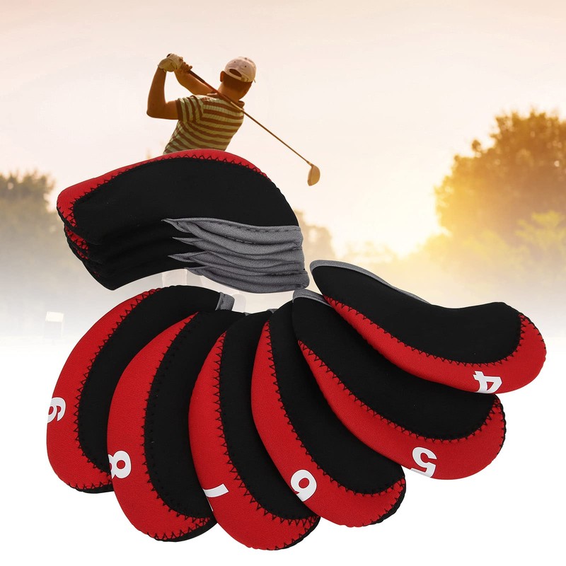 keshow Irons Club Head Covers, Convenient Easy to Distinguish Ball