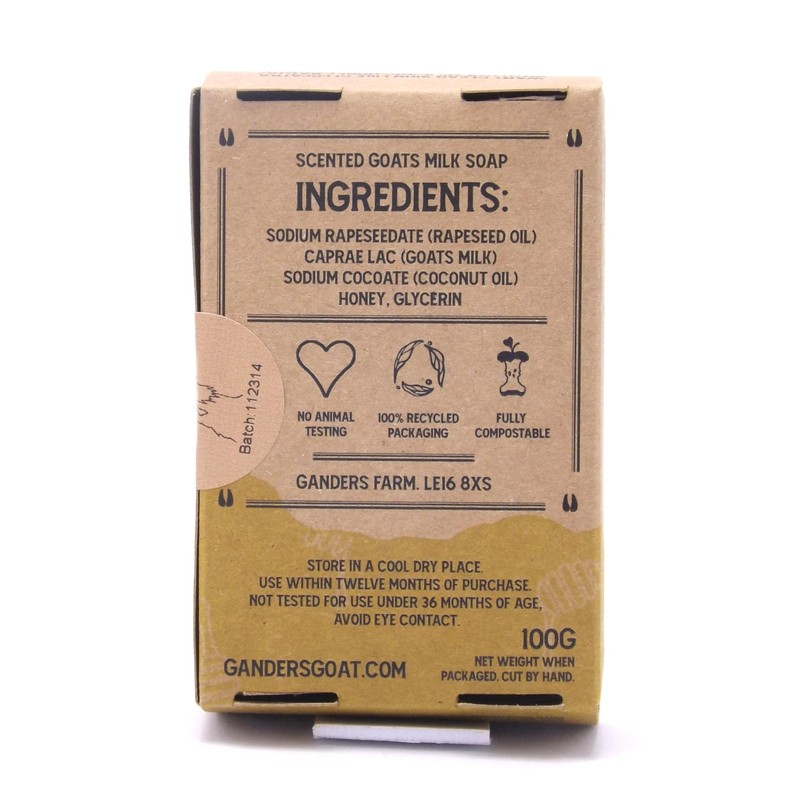 Honey, Goats Milk Soap 100g