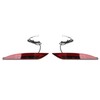2Pcs LED Rear Bumper Reflector Light Waterproof Super Bright Long