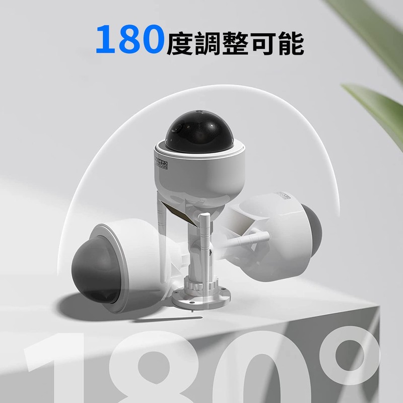 XBERSTAR Dummy Camera, Security Camera, Dummy (Latest LED Specification, Metal
