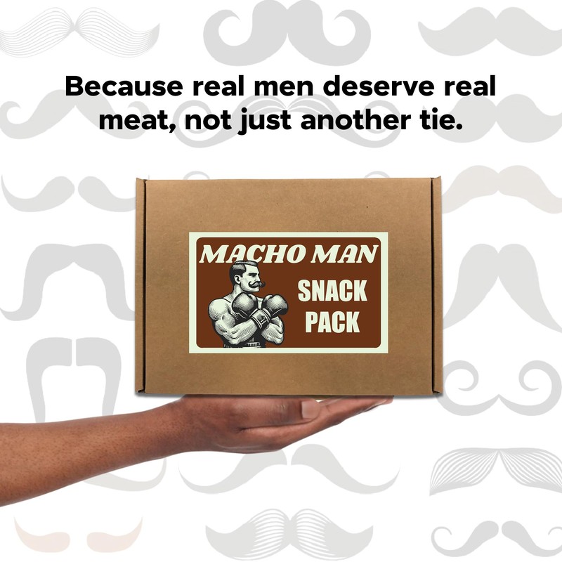 Macho Man Snack Pack Jerky Gift Box - High Protein