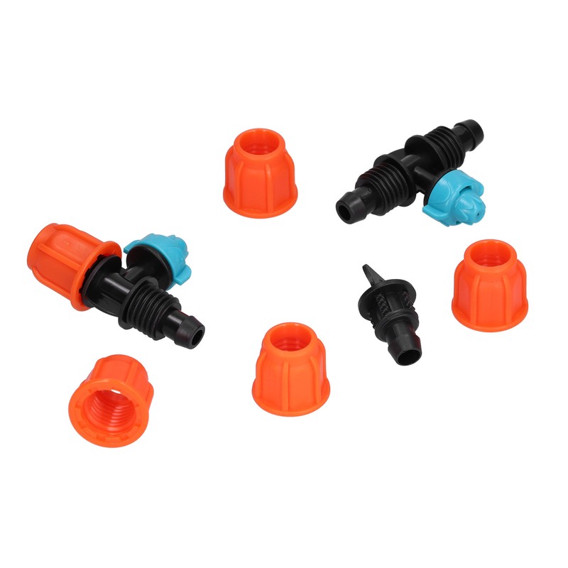 5m Garden Irrigation Kit 9/12 Hose Spray Nozzle Automatic Watering