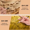20 Pcs Sanding Stick Double End Matchsticks Sanding Twigs Coolrunner
