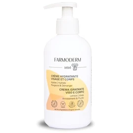 Farmoderm Daily Soothing Baby Cream - 98% Natural Ingredients - Moisturising Organic Body & Face Cream for Babies - For Prevention & Soothing Dry Skin, Redness, Itching